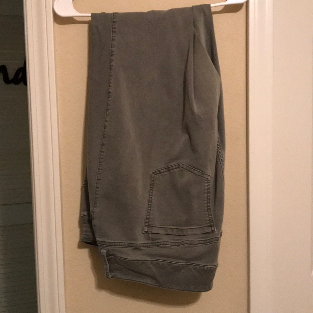 Torrid olive green jeggings